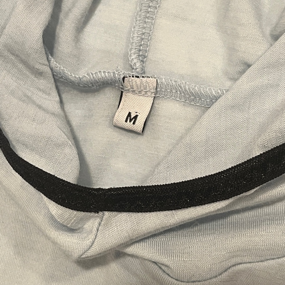 Farpointe Men's Light Blue Wool Hooded Layer - Picture 4 of 8